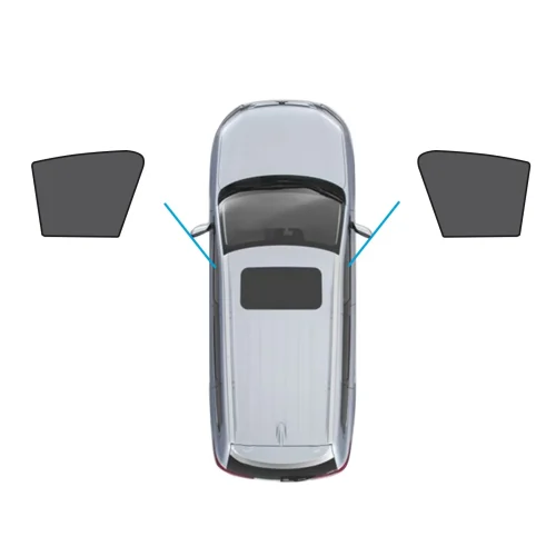 Window Magnetic Mesh Sun Shades Suitable For Kia Sportage 2021-2024 UV Protection