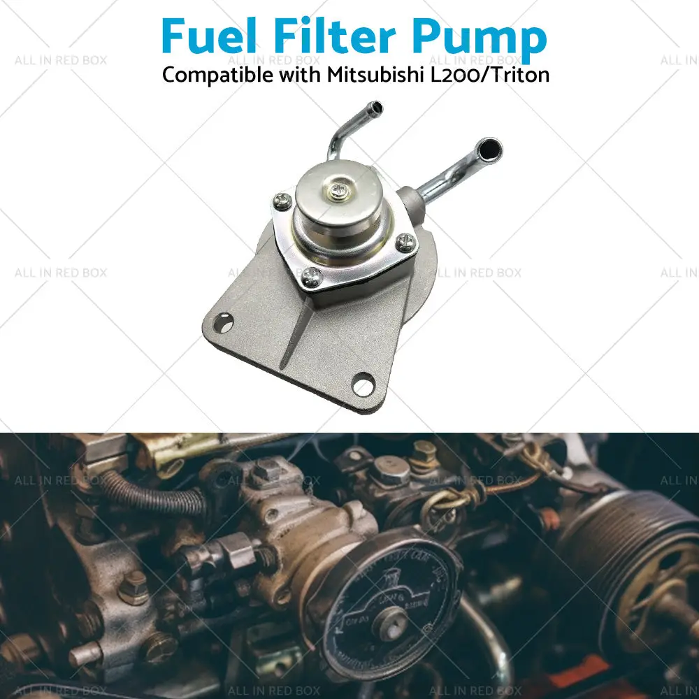Diesel Fuel Filter Primer Pump Suitable For Mitsubishi Triton ML MN 2. 5L 05-15 - Image 4