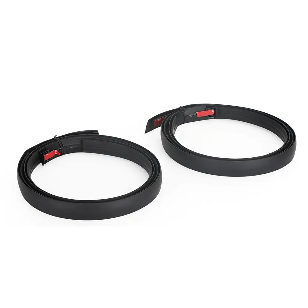 Pair LH & RH Dual Cab Roof Moulding Rubber Strip Suitable For Toyota Hilux 2005-2015