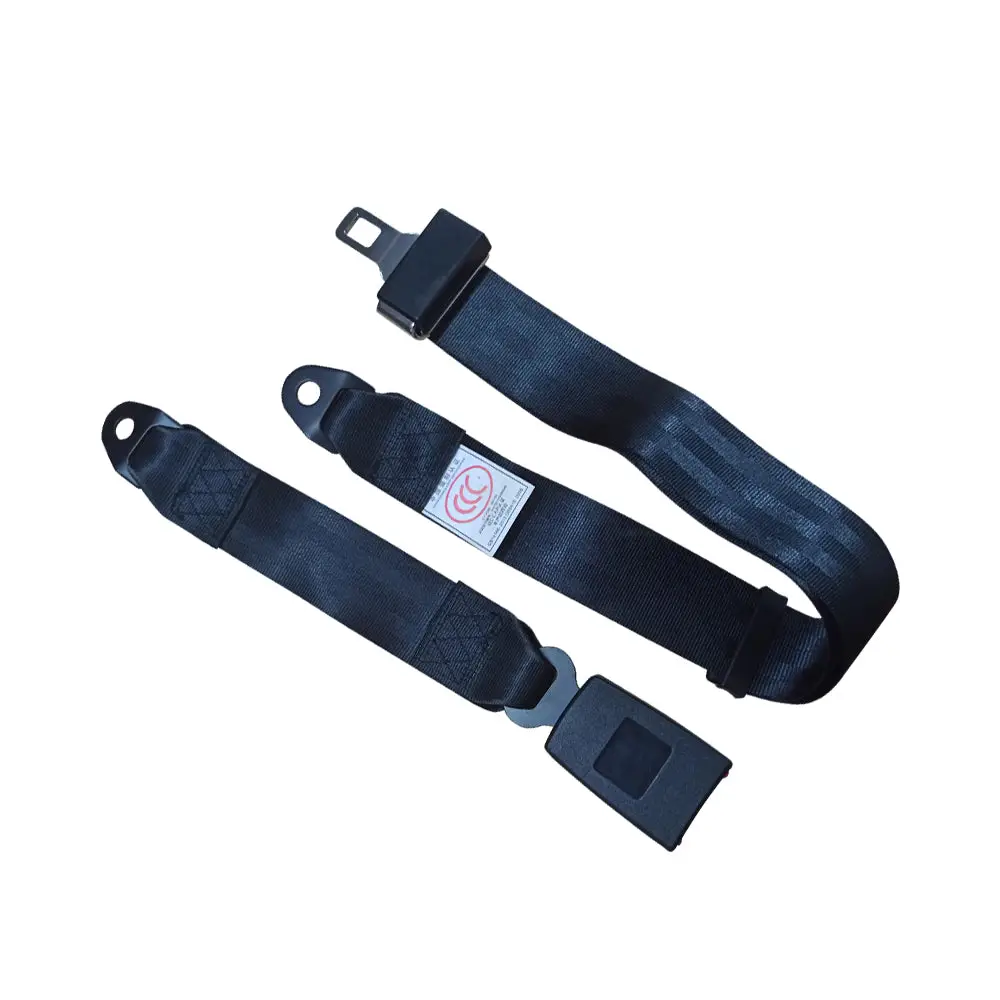 2 Point Retractable Adjustable Seat Lap Sash Belt Strap Suitable For Car Truck Set - Image 2