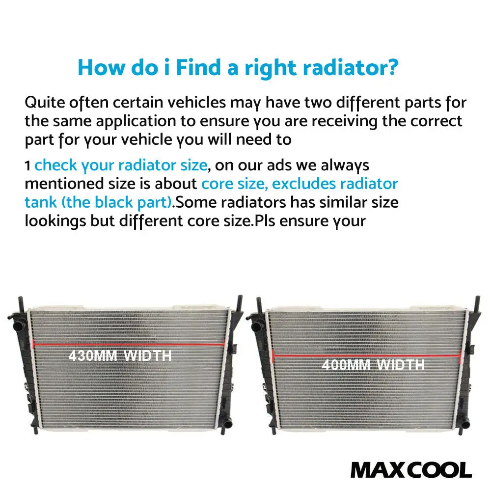 Radiator Suitable For Mitsubishi Triton ML MN / Express L400 2.4L 2.5L 3.2L 3.5L Turbo Diesel 2006-On - Image 5