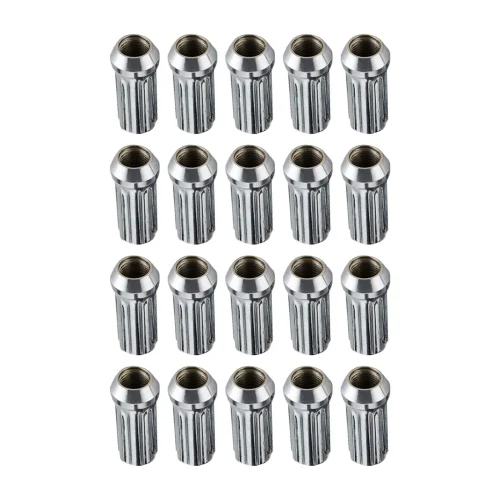 20x Extreme 14x1.5 Chrome Spline Wheel Nuts Suitable For VE Holden Landcruiser