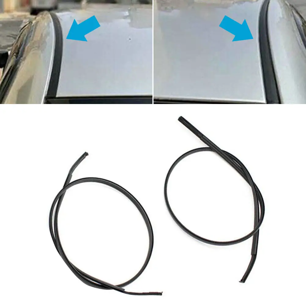 Left and Right Side Roof Drip Moulding Trim Suitable For Toyota Yaris Hatchback 2006–2016 - Image 5