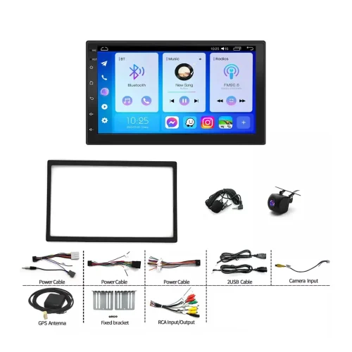 CarPlay Head Unit Wireless Suitable For Nissan Micra 2007-2010 Android Navi+Cam