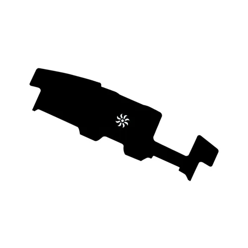 Black Dash Mat Suitable for BYD SHARK 6 with Heads Up Display 2024-2026