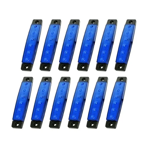 12x LED Deck Courtesy Lights Suitable For Marine Boat Stern Transom 12V Waterproof