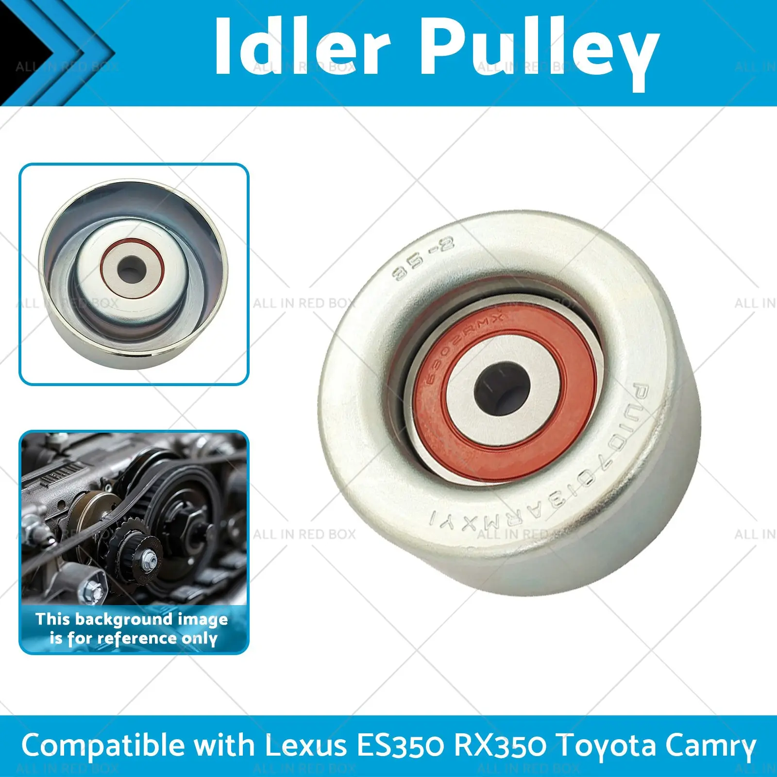 Buy Kaka Auto Parts idler pulley compatible with Lexus ES350 RX350 Toyota Camry 2007-2021 Products On Sale Australia