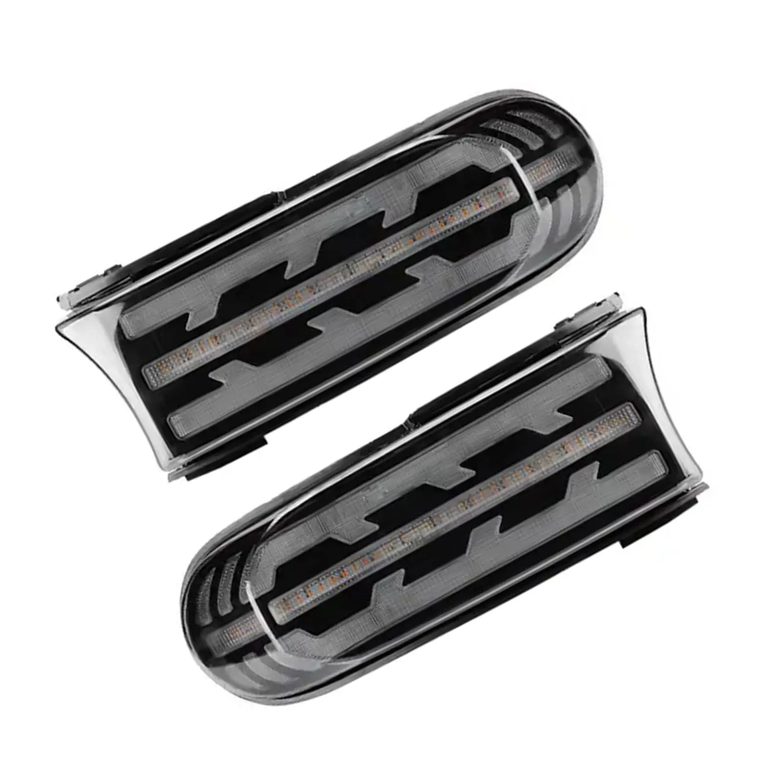 Buy Maxcool LED fog lights daytime running light set for Toyota FJ Cruiser 07-21 with sleek black design Products On Sale Aus