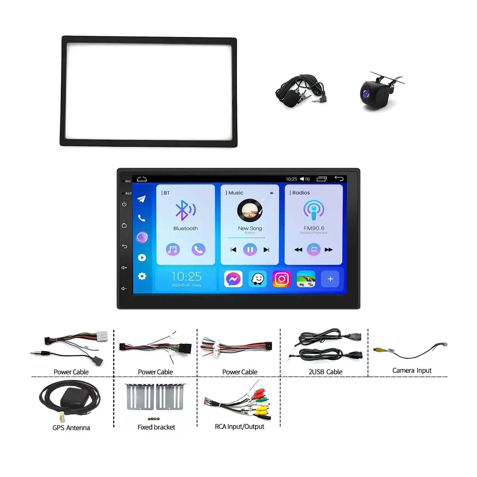 Buy MAXCOOL wireless CarPlay head unit with Android navigation and camera for Nissan Micra 2007-2010 Products On Sale Austral