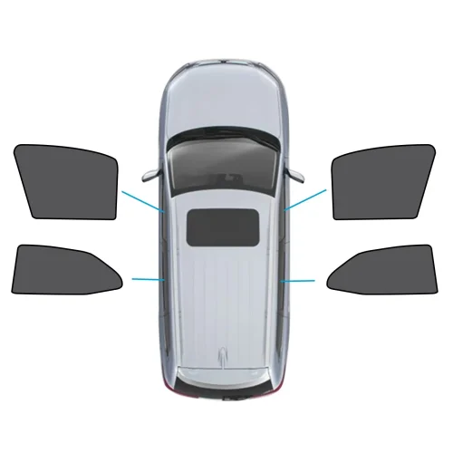 Car Window Magnetic Mesh Sun Blind Shades Suitable For Toyota Camry 2017-2025