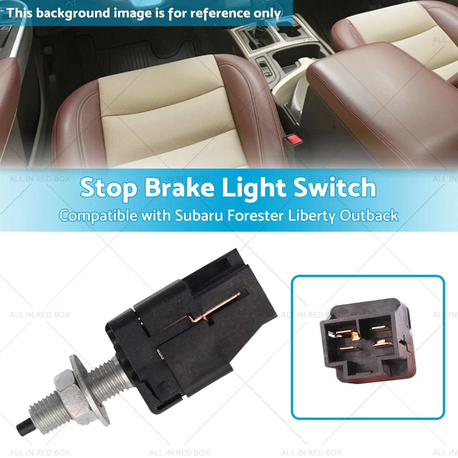 83370AA001 Stop Brake Light Switch Suitable for Subaru Forester Liberty Outback - Image 3
