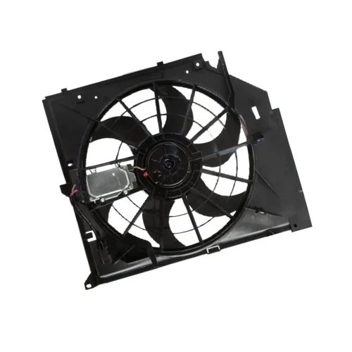 Radiator Cooling Fan With Control Module & Brush Motor Suitable For BMW E46