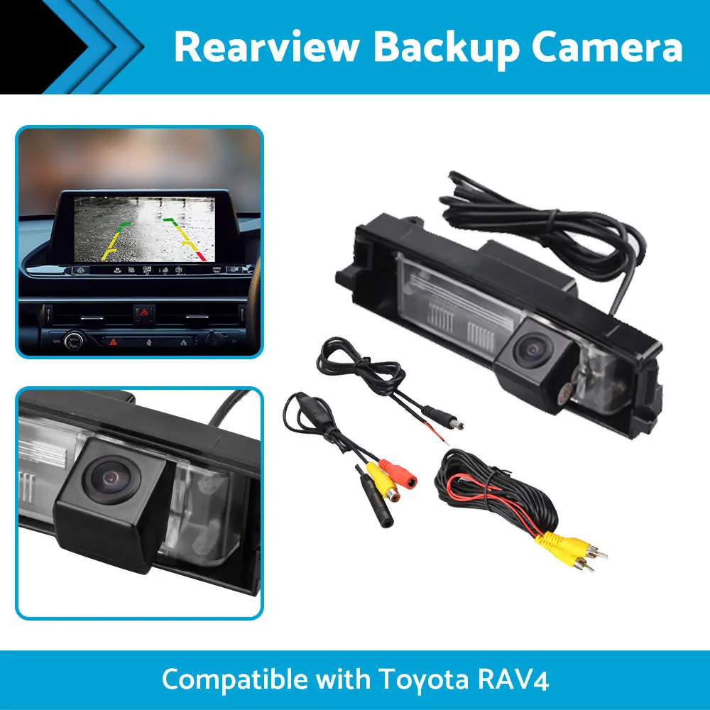 Buy Maxcool car reverse camera for Toyota RAV4 2006-2012 with rearview backup parking feature Products On Sale Australia