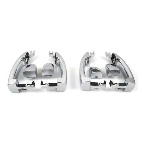 Full Set 4x Outer Door Handles Chrome Suitable For Ford FG Falcon G6/XT/XR6/XR8