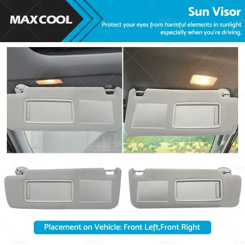 Sun Visor Pair Left & Right Suitable For Toyota Prado TRJ120 RZJ120 KDJ120 LJ120 KZJ120
