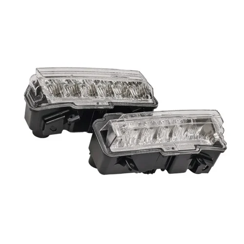 2x Front Bumper Fog Light Left & Right Lamp Suitable For Mitsubishi Pajero 2015-2017