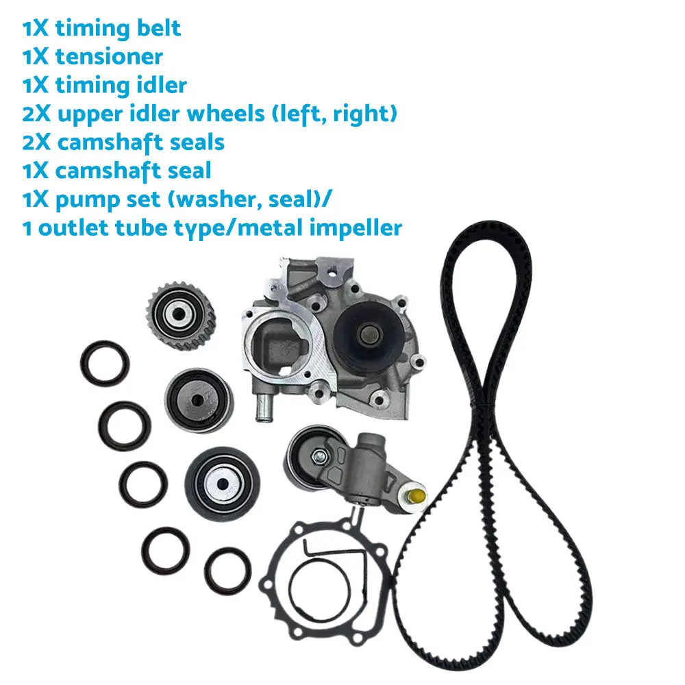 Timing Belt Kit Water Pump Suitable for Subaru Impreza Forester EJ253 2. 5L SOHC - Image 3