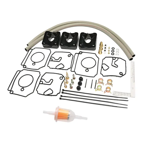 3x Carburetor Rebuild Kit Suitable For Yamaha 2-Stroke 40HP / 50HP Outboard Motor