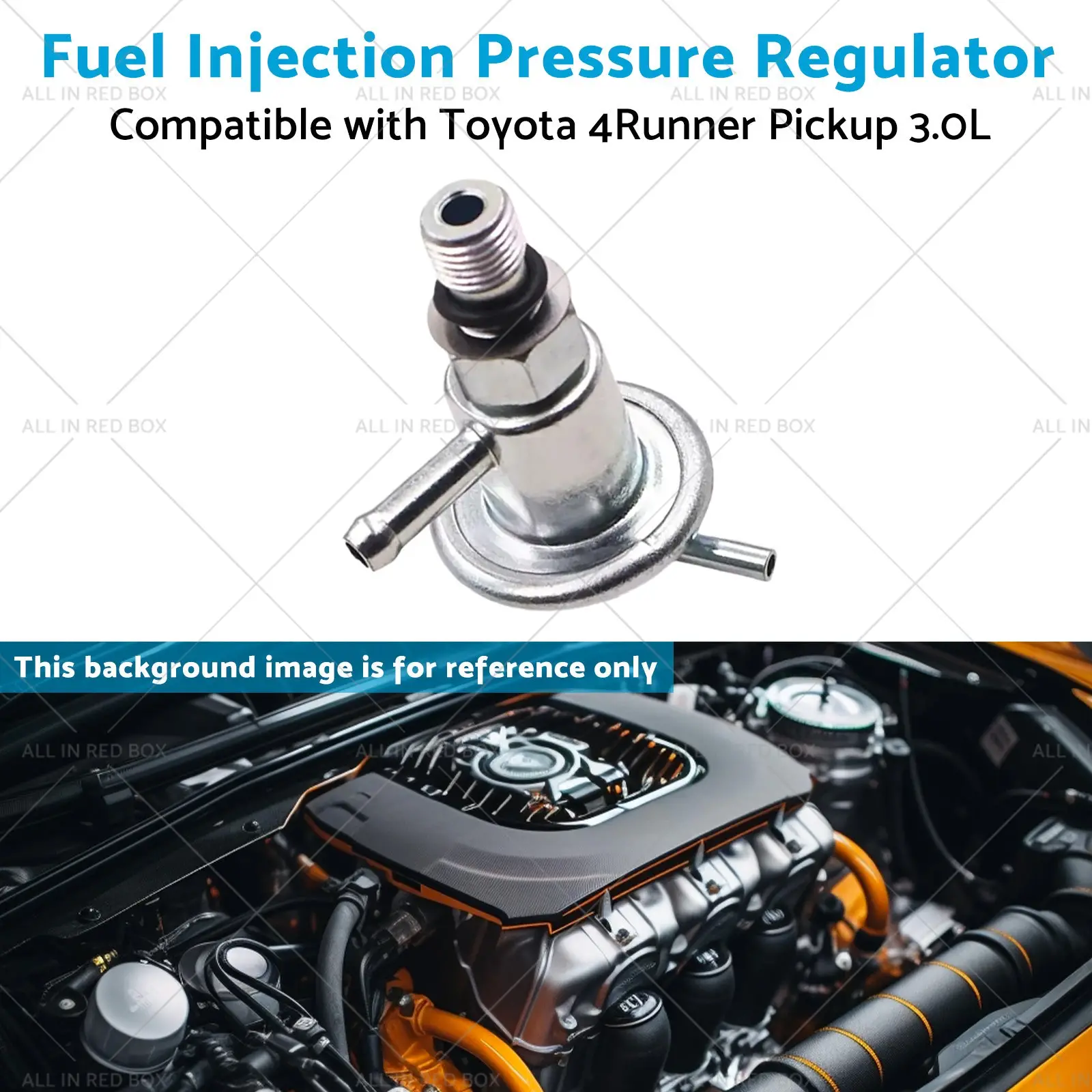 Buy Maxcool fuel injection pressure regulator for Toyota 4Runner Pickup 3.0L 88-95 with durable metal build Products On Sale