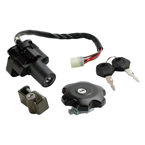 Ignition & Fuel Cap Seat Lock Set Suitable For Suzuki DR650 / DR650SE 1996-2022
