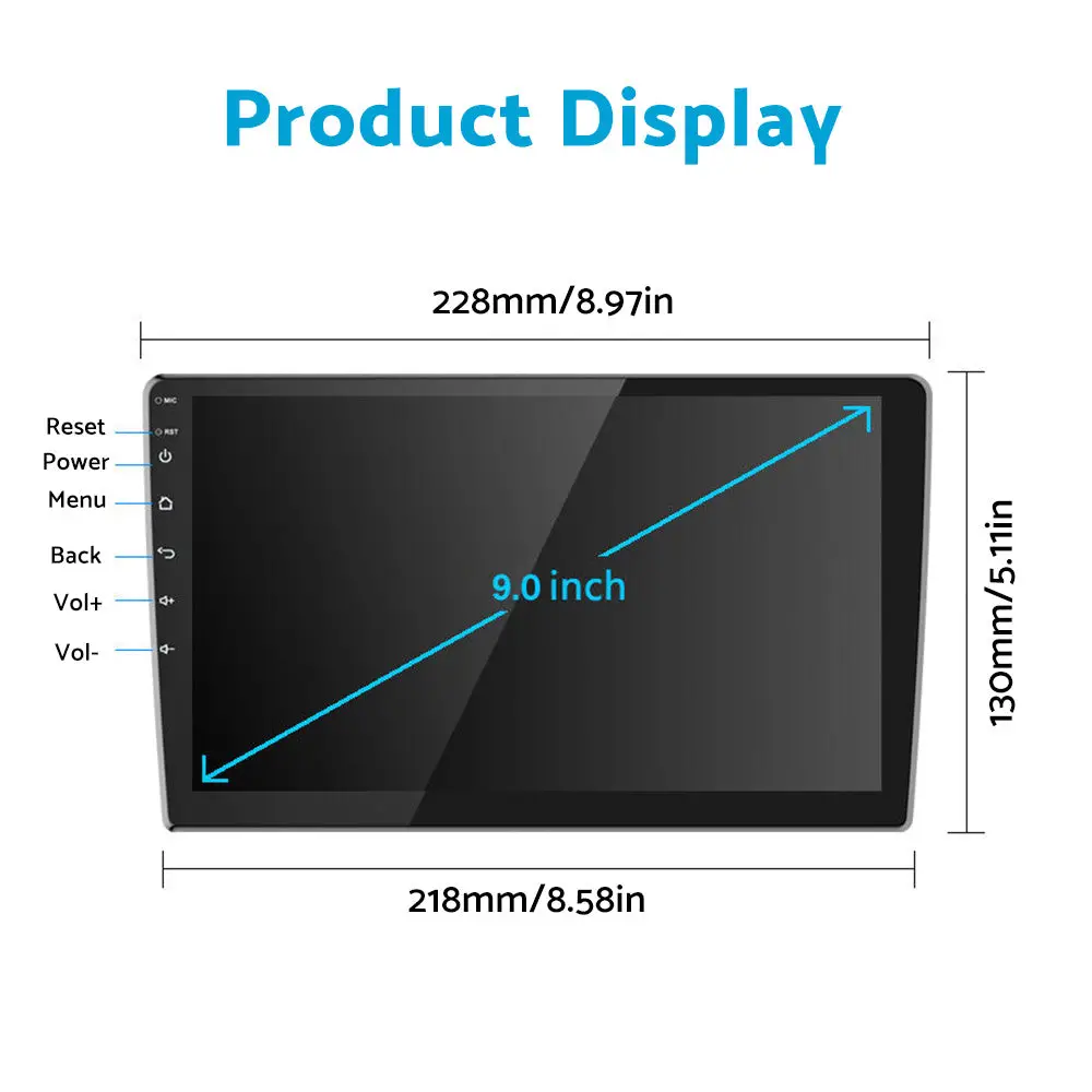 Buy 16GB Android 11 car stereo GPS head unit with 9-inch screen by MAXCOOL for Ford Ranger PJ/PK and Mazda BT-50 Products On