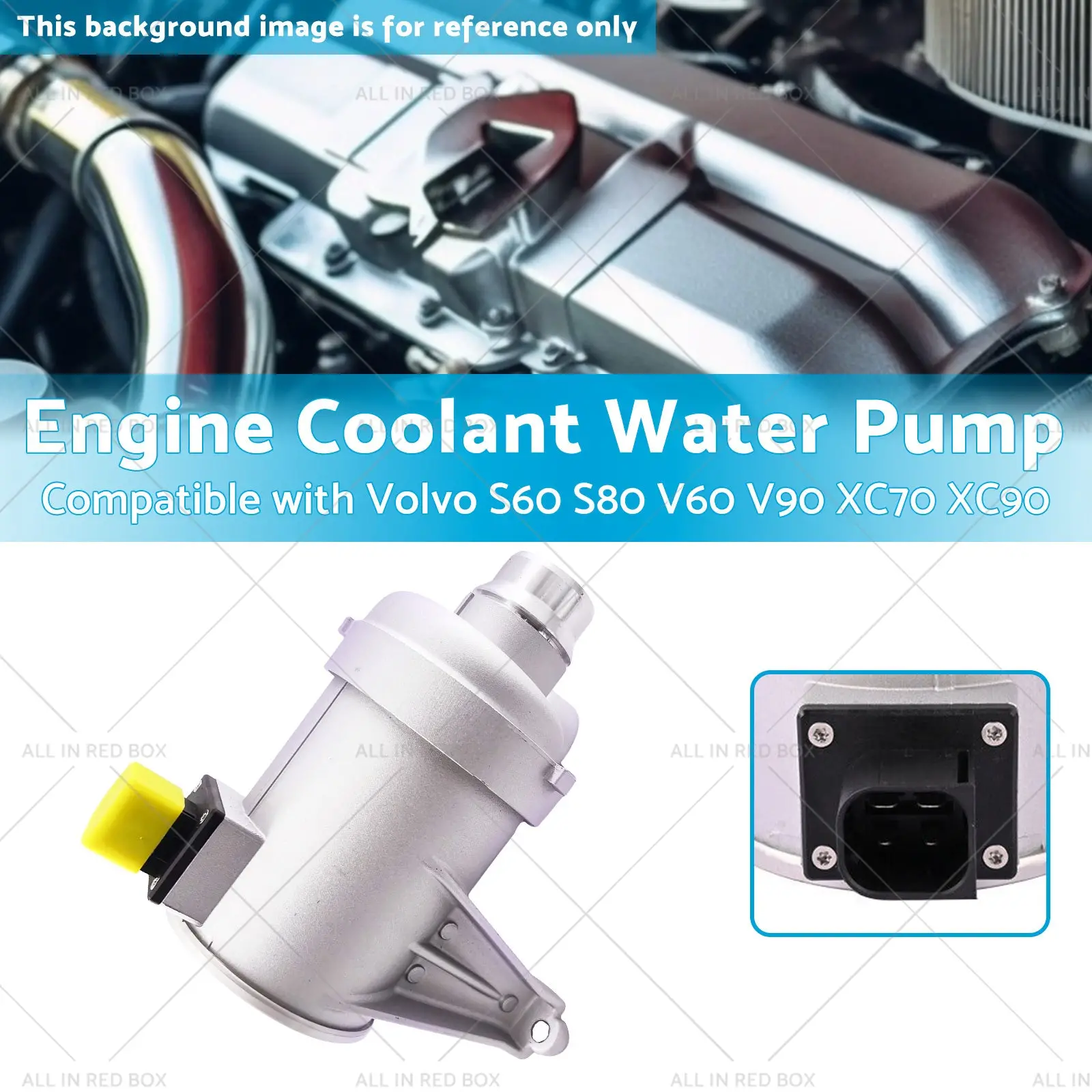 Suitable For Volvo XC60 XC70 V60 S60 S80 S90 15-20 Engine Coolant Water Pump - Image 3