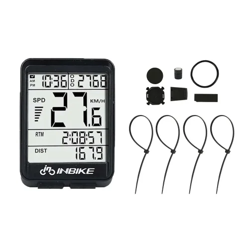 Wireless Mountain Bike Computer LCD Speedometer Odometer Suitable For Bicycle Waterproof