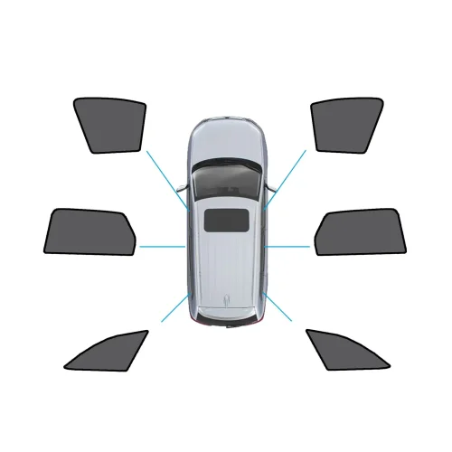Magnetic Mesh Sun Blind Shades Suitable for Audi A4 Wagon B9 2016+On Front/Rear