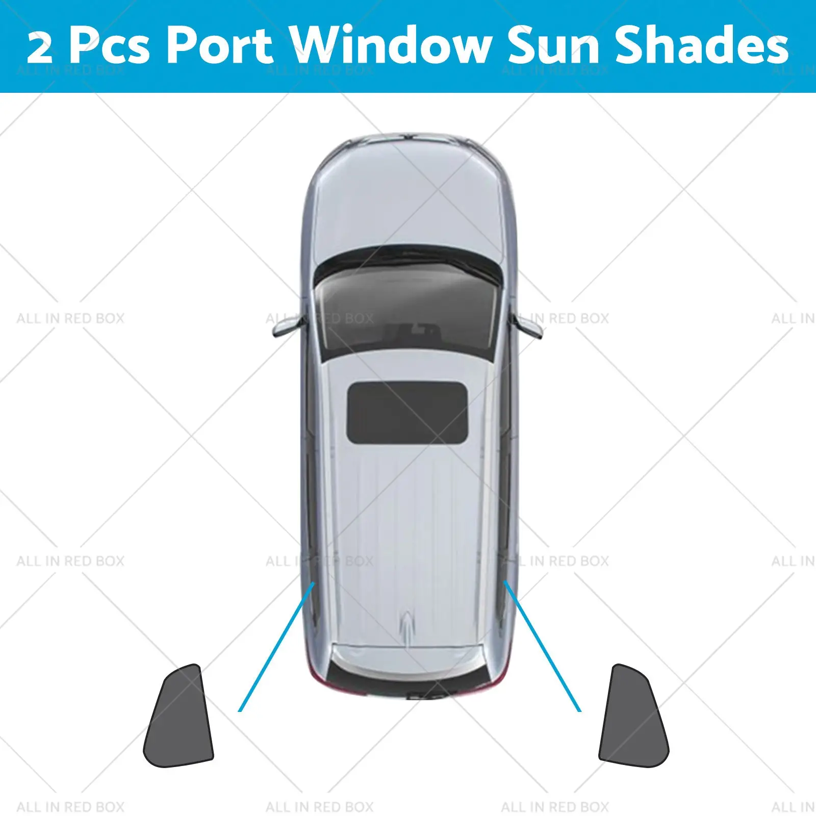 Front & Rear Window Magnetic Mesh Sun Shade Suitable For Toyota Corolla Cross - Image 8