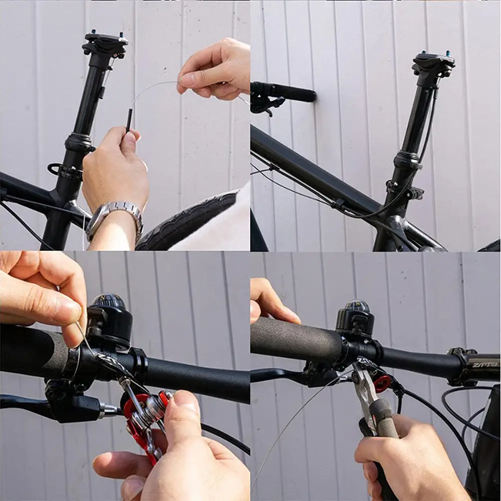 1 Set Bike MTB Dropper Seat Post Internal/External Cable Routing 30. 9/31. 6mm - Image 2