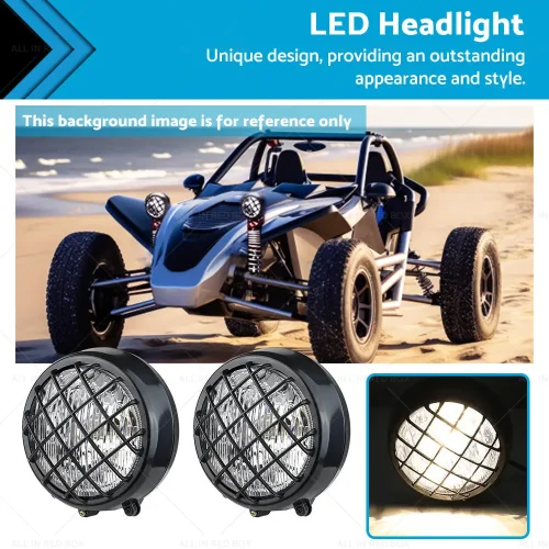 Suitable For Yamaha Banshee 87-06 Warrior 350 Dirt Bike ATV Motorcycle Headlight