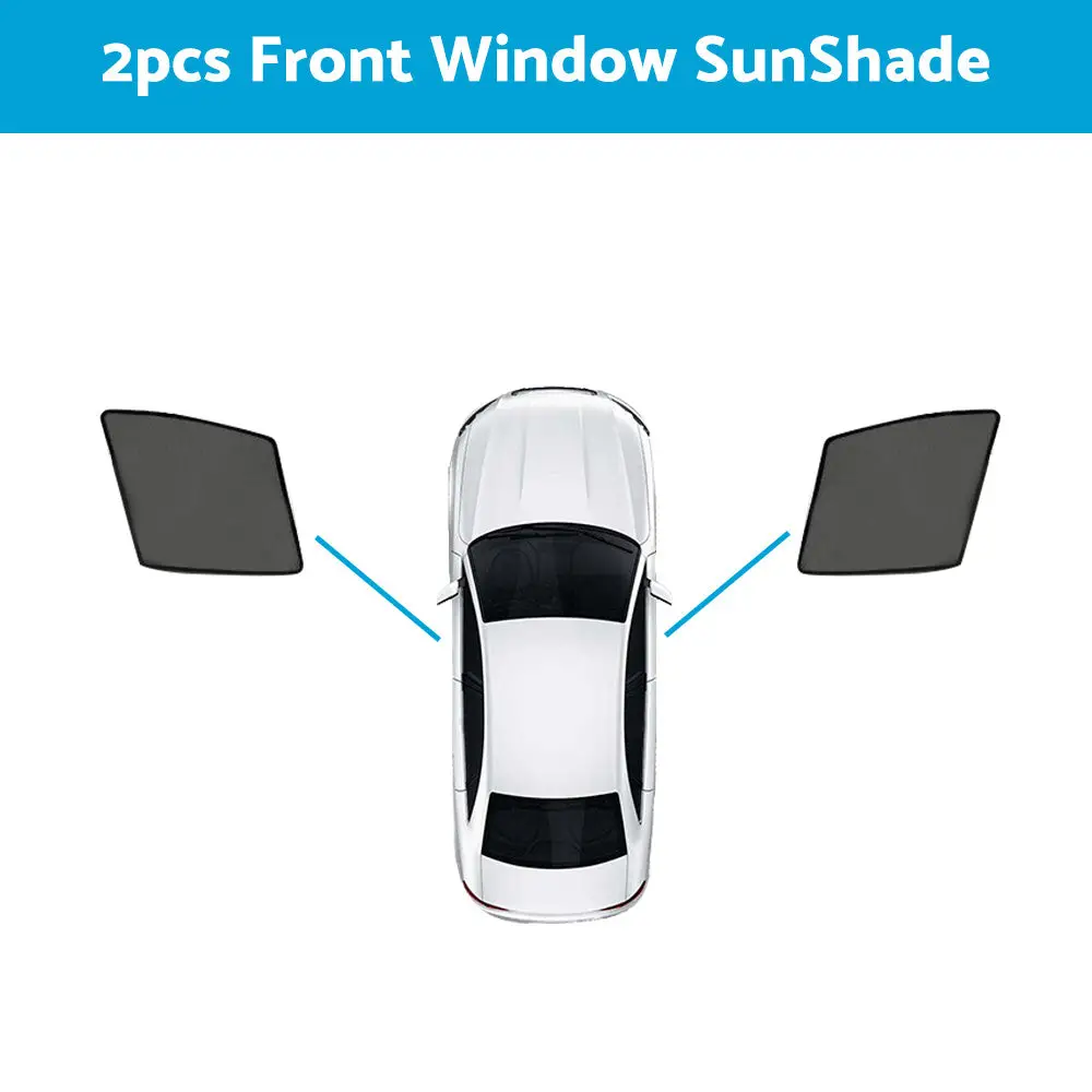 Car Window Magnetic Mesh Sun Shade Suitable For Toyota RAV4 40 Series - Image 7
