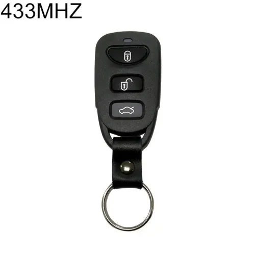 Wireless 4-Button Remote For Hyundai / Kia Cars - 433Mhz