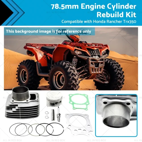 78.5mm Engine Cylinder Rebuild Kit Suitable For Honda TRX350 Rancher 2000-2006