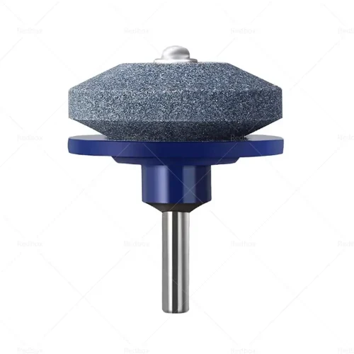 Lawn Mower Blade Sharpener Rotary Stone Grindstone Sharpening Drill Tool