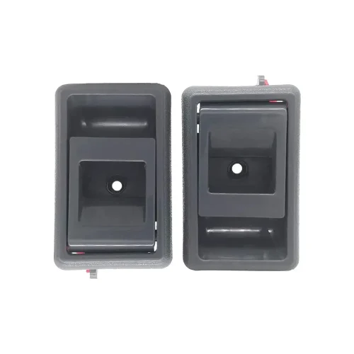Pair Inner Door Handle Grey Suitable For Toyota Landcruiser 75 78 79 Series Front / Rear