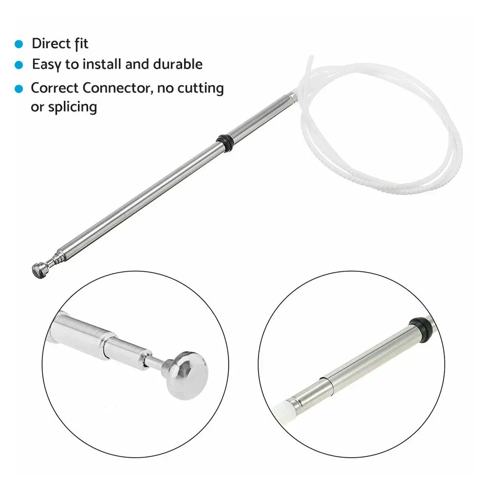 Buy MAXCOOL power radio antenna aerial mast rope for Toyota LandCruiser 100/105 Series 1998-2007 with direct fit and durable