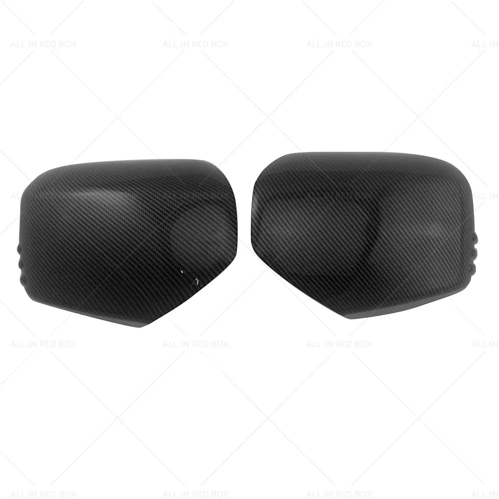 Buy Maxcool carbon fiber mirror covers for Mitsubishi Triton MN ML 2006-2014 with durable lightweight design Products On Sale