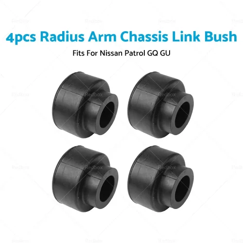 4x Radius Arm Chassis Link Bushes Suitable For Nissan Patrol GQ Y60 / GU Y61 1988-2016