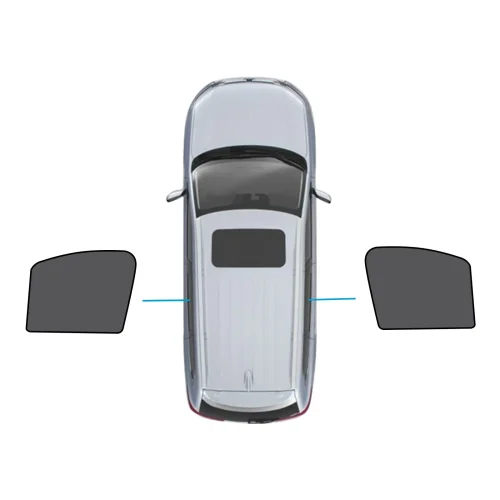 Rear Magnetic Sun Shade Mesh Blind Suitable For LDV T60 Ute 2017-2024 UVA & UVB Protection