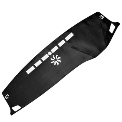 Dash Mat Non-Slip Microfiber Leather Black Suitable For LDV D90 2.0L 2017-2024