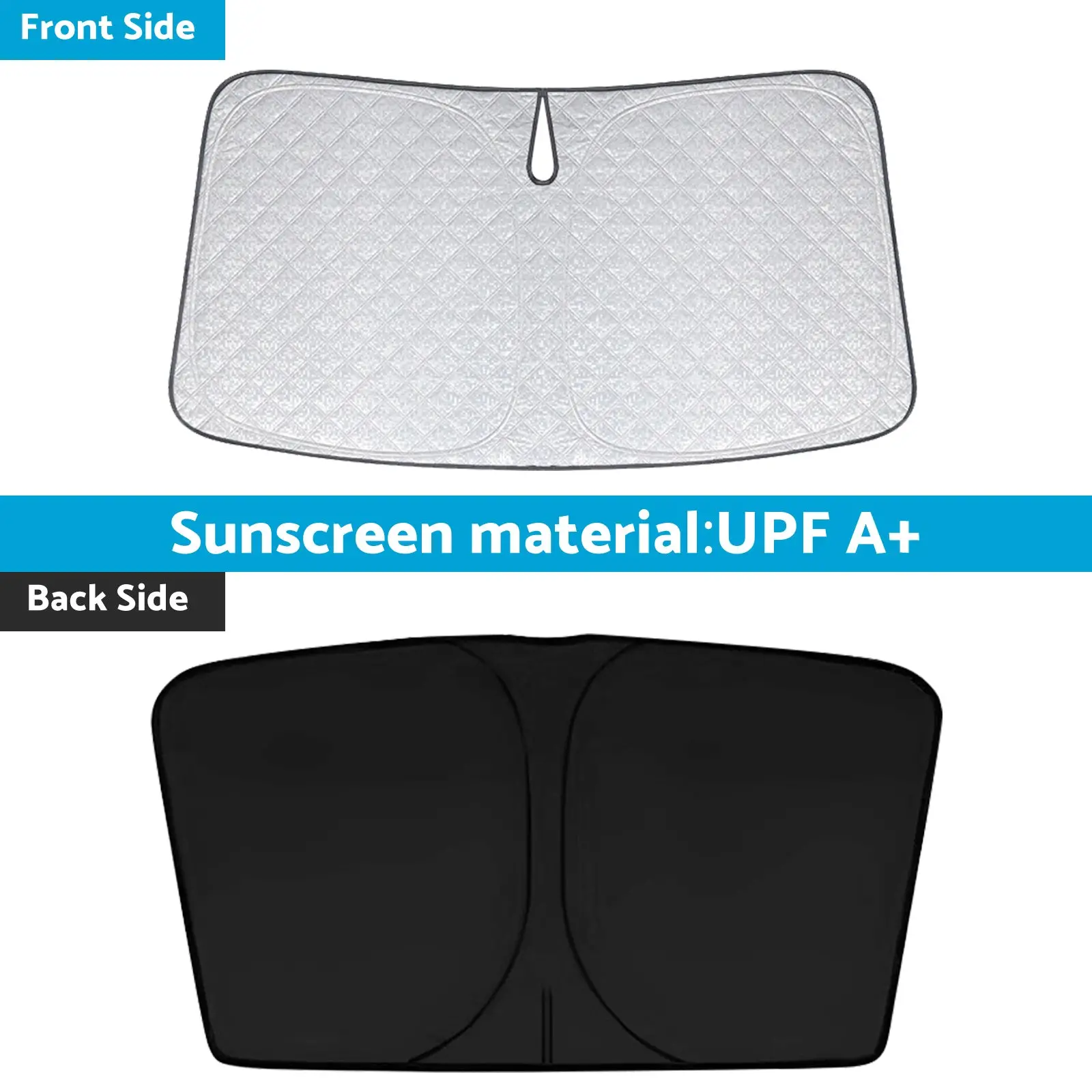 Buy MAXCOOL 6 layer windscreen sun shade for Toyota Camry XV70 2024-on with UPF A+ UV protection Products On Sale Australia