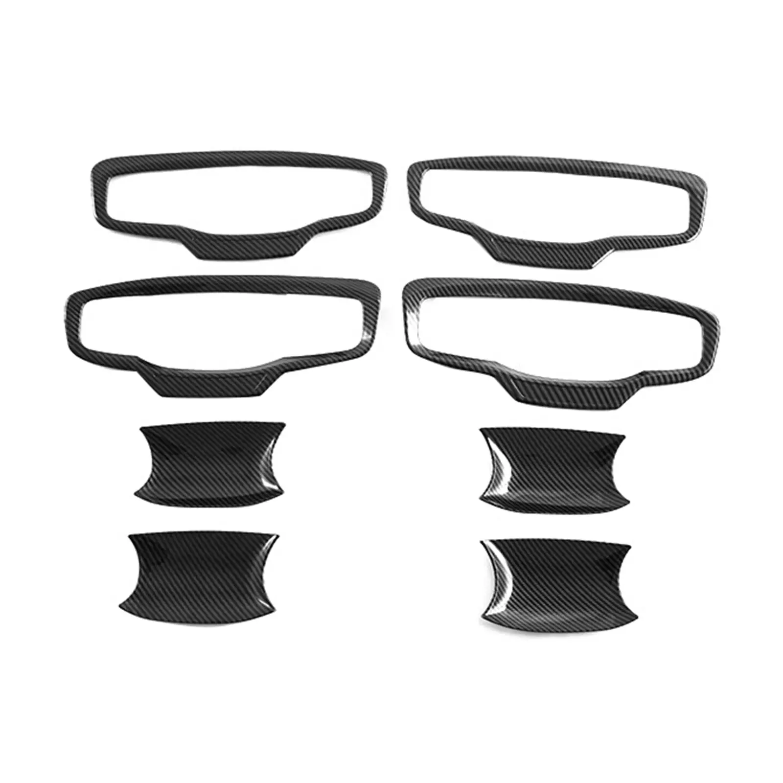 Front Mirror & Rear Door Handle Bowl Cover Suitable For Mitsubishi Triton 2023-2025 - Image 4