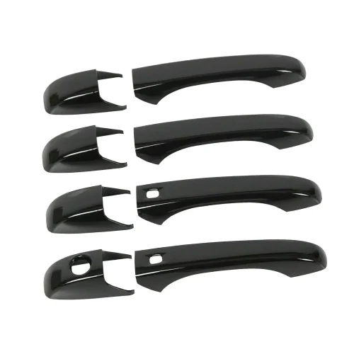 8x Exterior Door Handle Covers Trim Suitable For Jeep Grand Cherokee / Chrysler