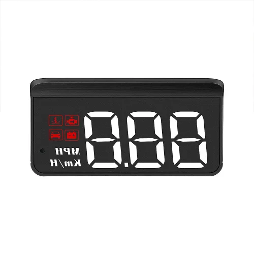 Universal Car Head-Up Display GPS Digital Speedometer with Speed Warning OBD2