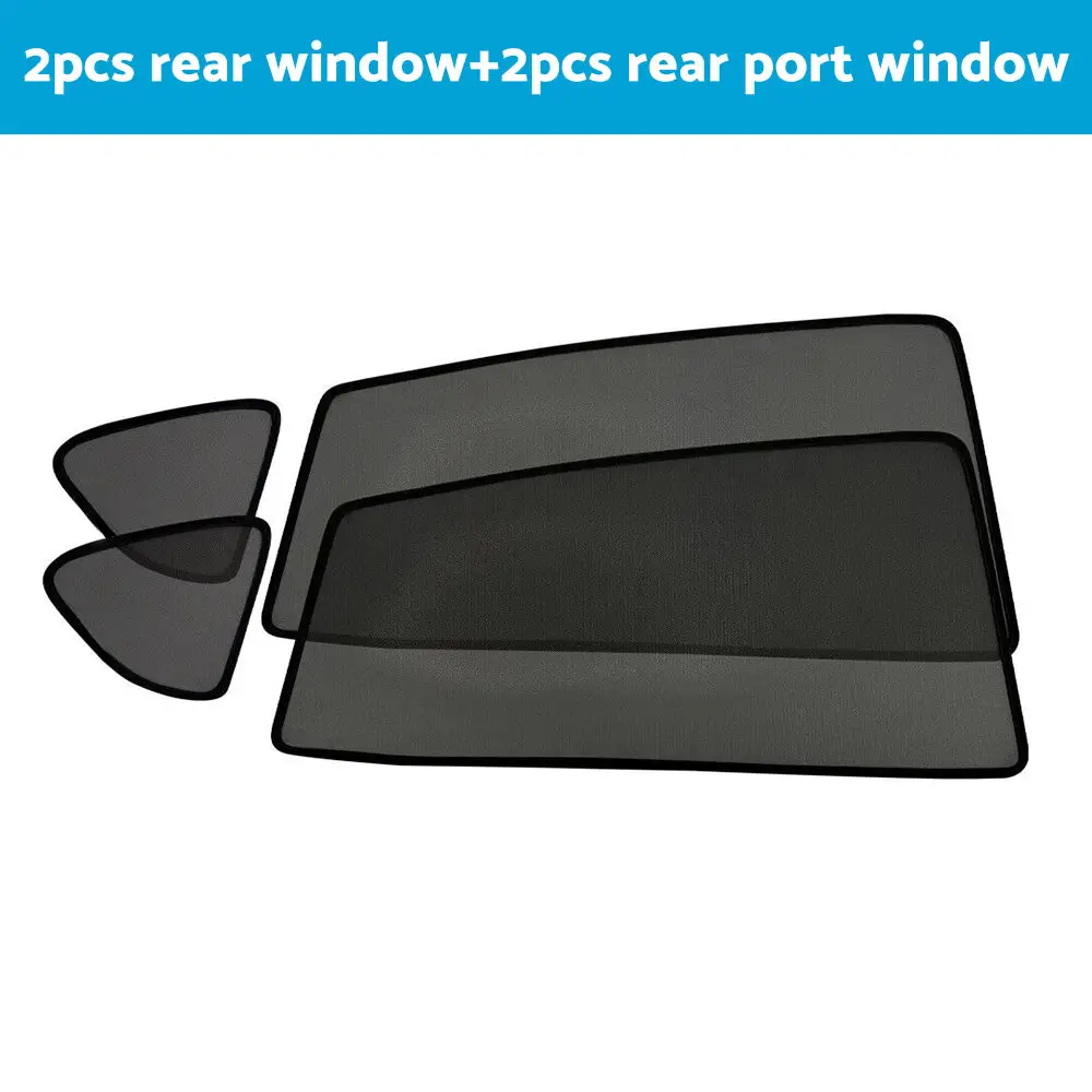 Car Window Magnetic Mesh Sun Shade Suitable For Toyota RAV4 40 Series - Image 9