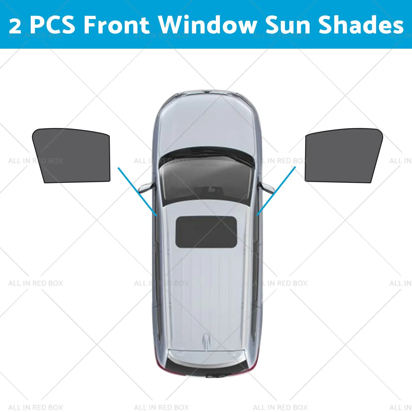 Front & Rear Window Magnetic Mesh Sun Shade Suitable For Toyota Corolla Cross - Image 6