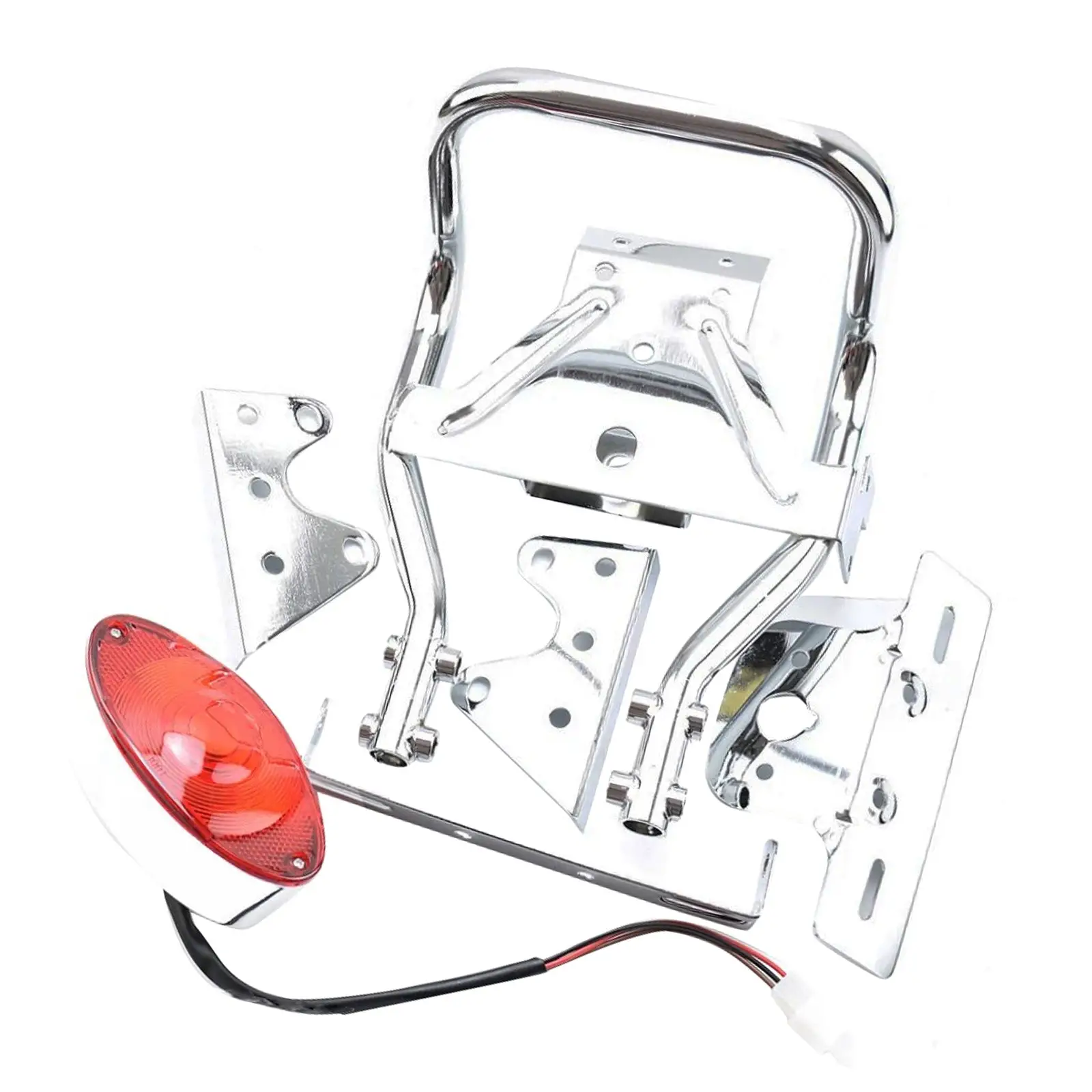 Rear Carrier Rack with Tail Light Suitable For Honda Z50J Monkey / Gorilla Motorcycle - Image 3
