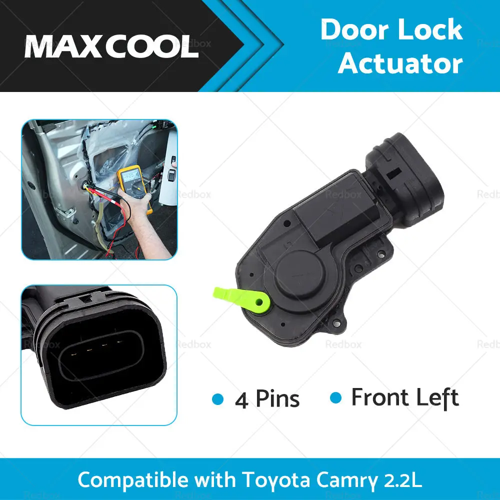 Buy front left side door lock actuator for Toyota Camry 97-01 2.2L with 4 pins by Kaka Auto Parts Products On Sale Australia