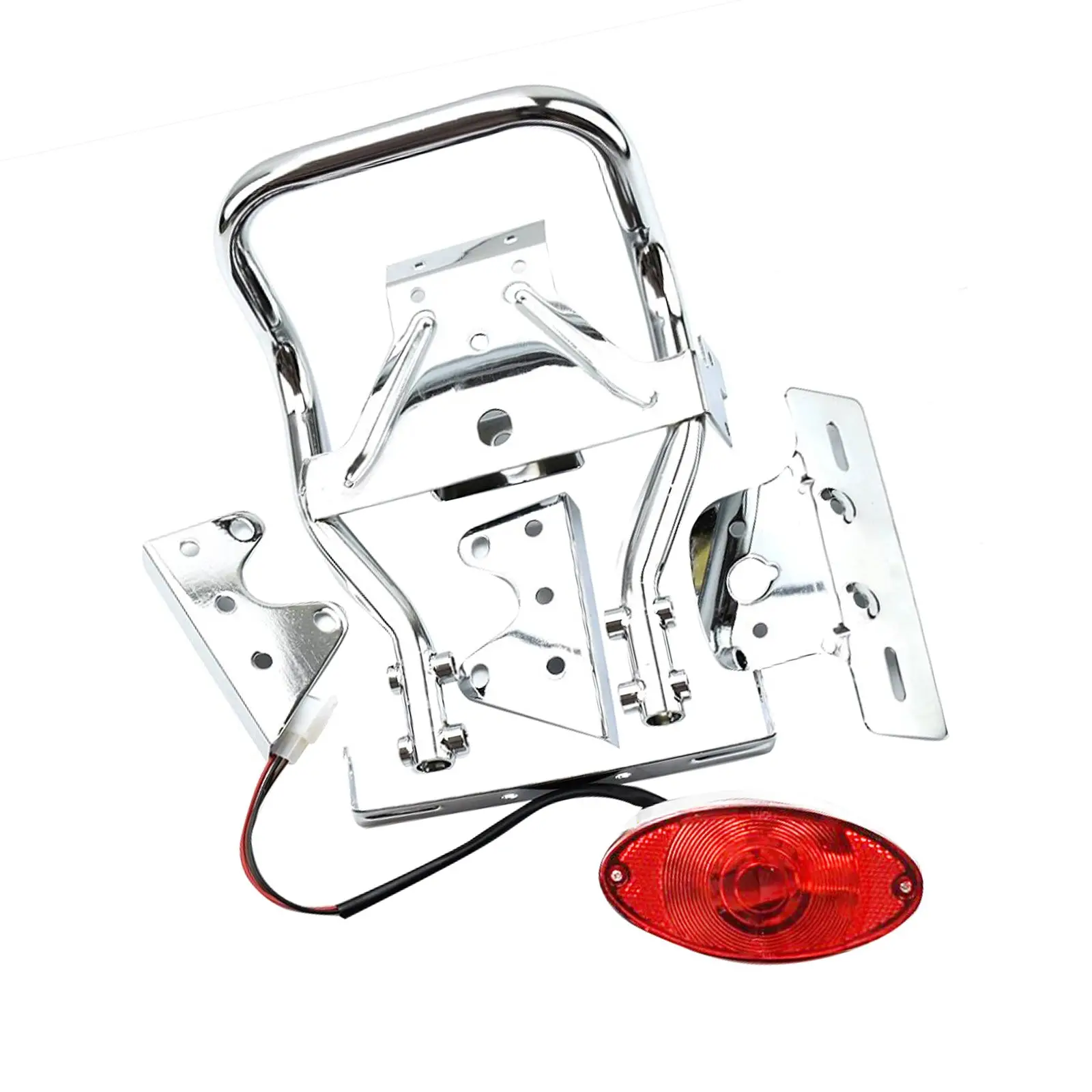 Rear Carrier Rack with Tail Light Suitable For Honda Z50J Monkey / Gorilla Motorcycle - Image 4